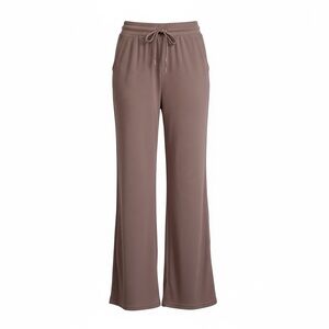 Women's Lightweight Ribbed Lounge Pants Mushroom